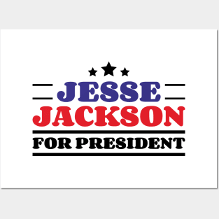 Jesse Jackson For President v2 Posters and Art